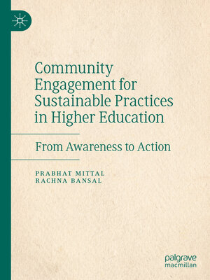 cover image of Community Engagement for Sustainable Practices in Higher Education